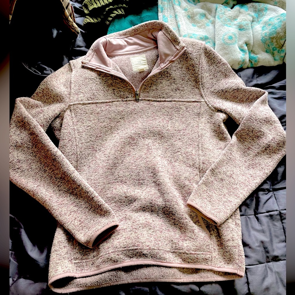 Light Pink Quarter Zip